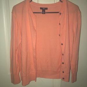 Gap Peach Cardigan